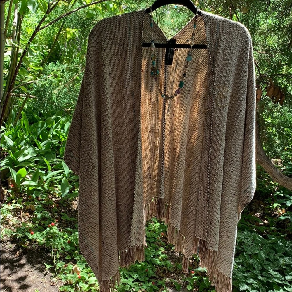 Ruana handwoven